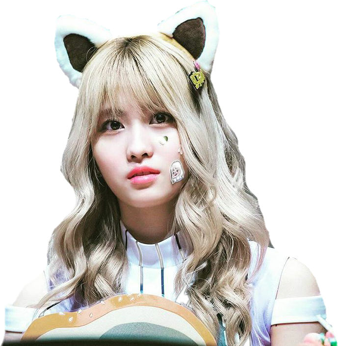Cute Sticker By Betsy Torres - Momo Twice Very Cute (689x704), Png Download