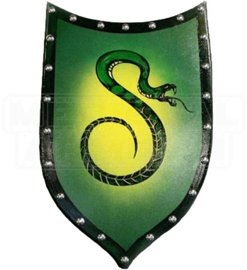 Wooden Slytherin House Shield - Slytherin House (550x550), Png Download