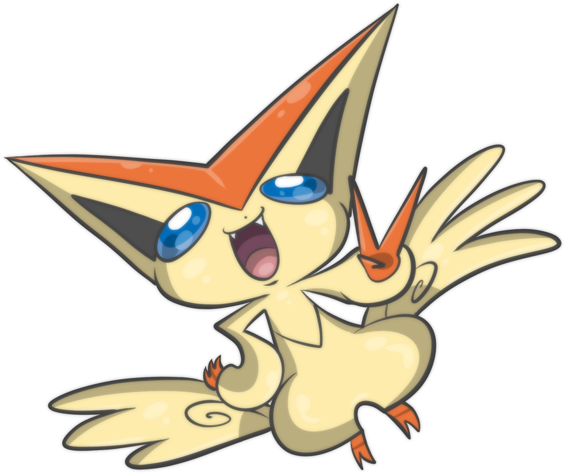 Victini - Portable Network Graphics (1209x1000), Png Download