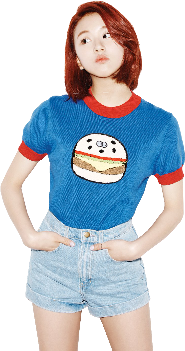 Twice Png - Twice Cheer Up Shirt (1077x1446), Png Download
