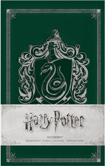 Harry Potter Slytherin Pocket Journal (555x555), Png Download