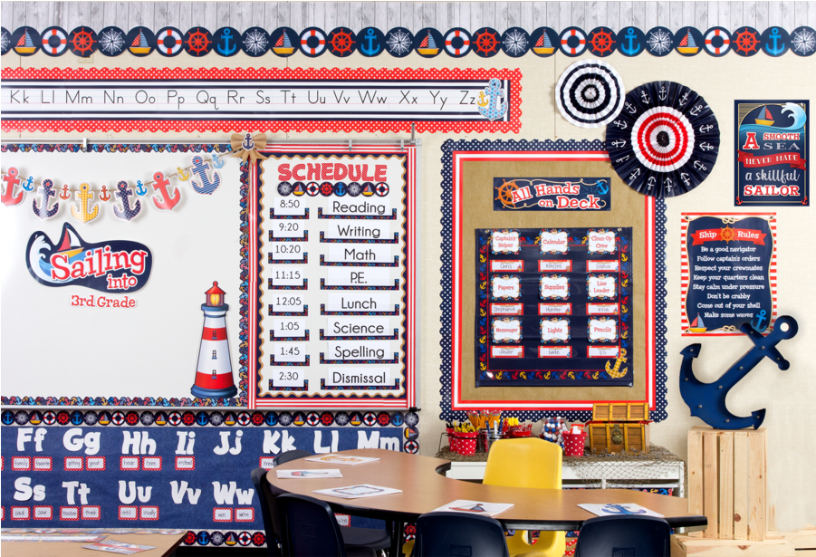 Mobile Gallery - Teacher Created Resources Nautical (900x900), Png Download