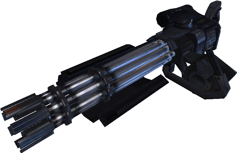 Minigun 1 - Minigun Png (848x544), Png Download