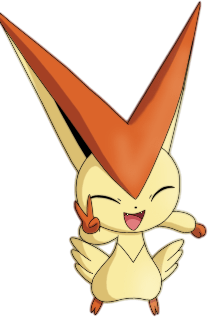 Pokemon Victini Cute (724x1103), Png Download