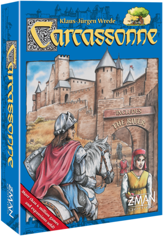 Carcassonne - Carcassonne - Carcassonne Game (500x500), Png Download