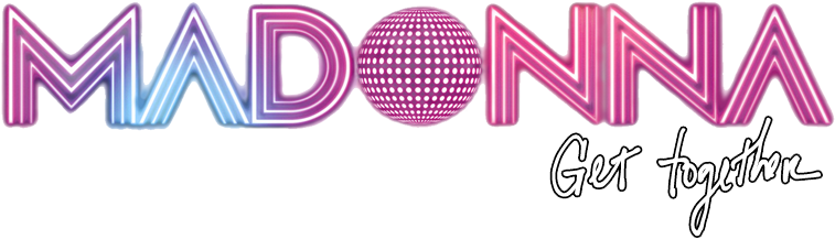 Get Together Logo - Madonna Logo Png (780x254), Png Download