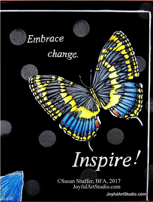 Magnificent Butterfly, Acrylic Painting, $45 At Joyful - Painting (697x700), Png Download