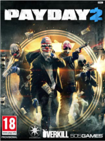 Payday 2 Steam Globa - Payday 2 Game Of The Year Edition Pc Game Cover (500x500), Png Download