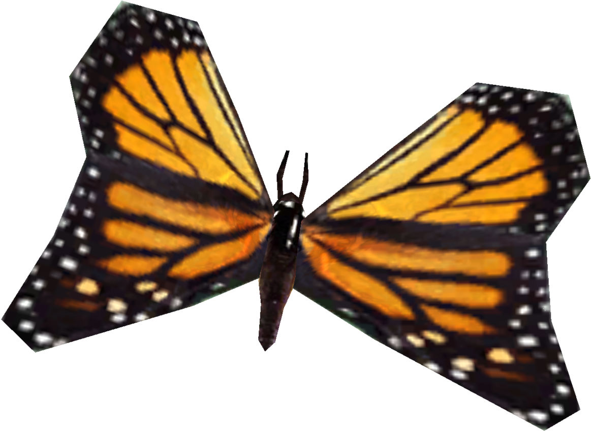 Monarch Butterfly (1200x908), Png Download