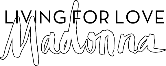 Living For Love Logo (574x228), Png Download