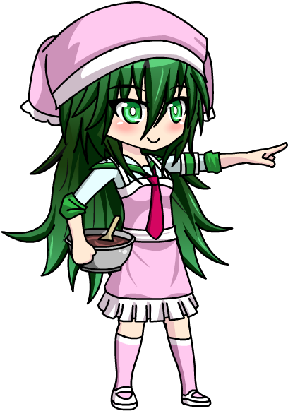 Click On The Photo To Start Tagging - Anime Gacha Meep (427x600), Png Download