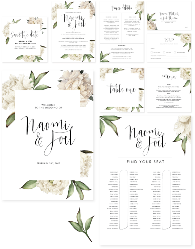 Naomi Flat Lay-01 - Jasmine (1000x988), Png Download