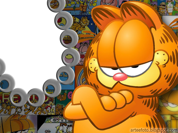 Garfield - Garfield's Funfest [nintendo Ds] (600x450), Png Download