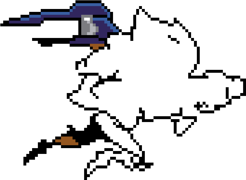 Pharah V2 - Line Art (990x710), Png Download