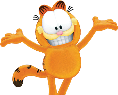 Garfield - "the Garfield Show" (2008) (1600x412), Png Download