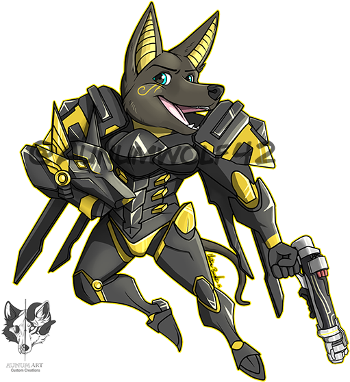 O Fur Watch Raze [commission] - Illustration (576x576), Png Download
