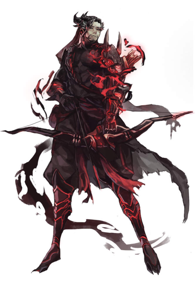 Blackwatch - Overwatch Concept Art Hanzo (670x980), Png Download