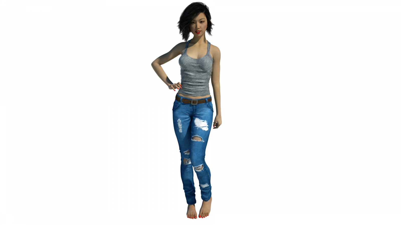 Naomi 1-2 - Girl (1600x900), Png Download