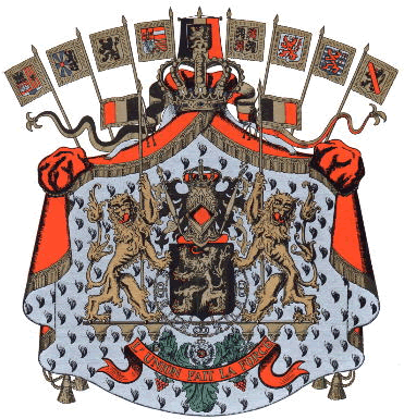 Belgium Coat Of Arms Large - Belgien Coat Of Arms (379x384), Png Download