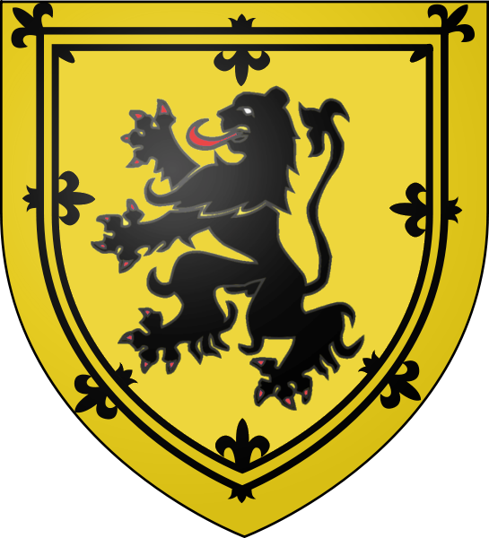 Buchanan Of That Ilk Or, A Lion Rampant, Sable, Armed - Mowat Coat Of Arms (545x600), Png Download