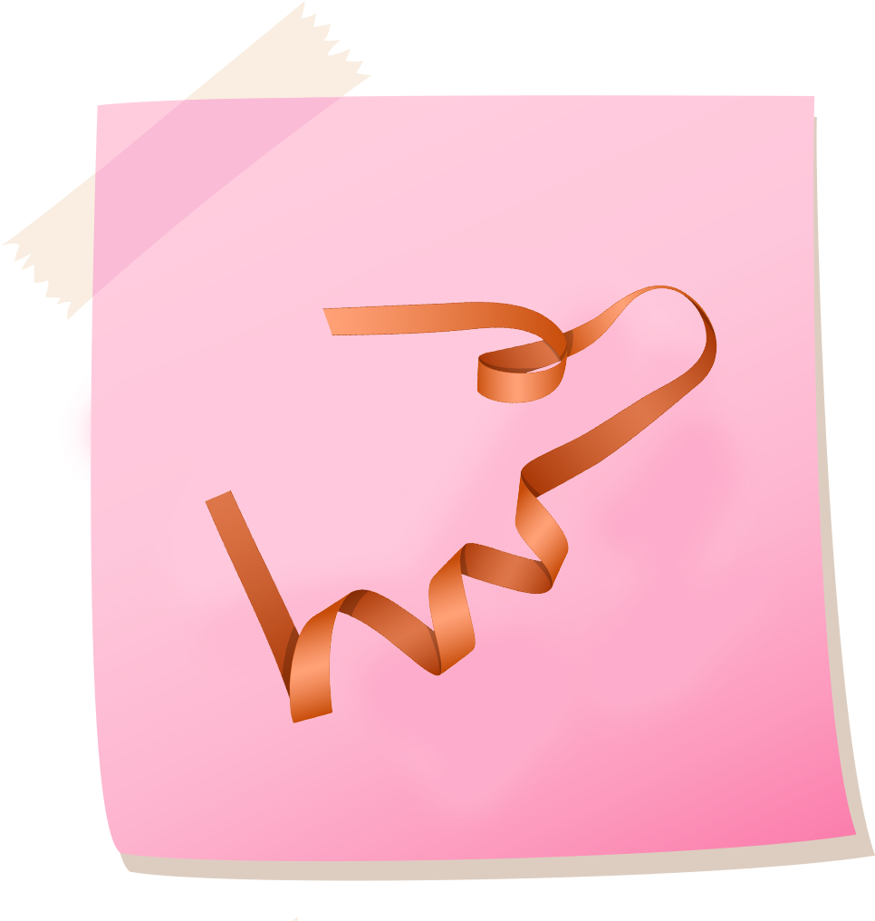 Food Icons Vector Png Ribbon Only - Construction Paper (992x1015), Png Download