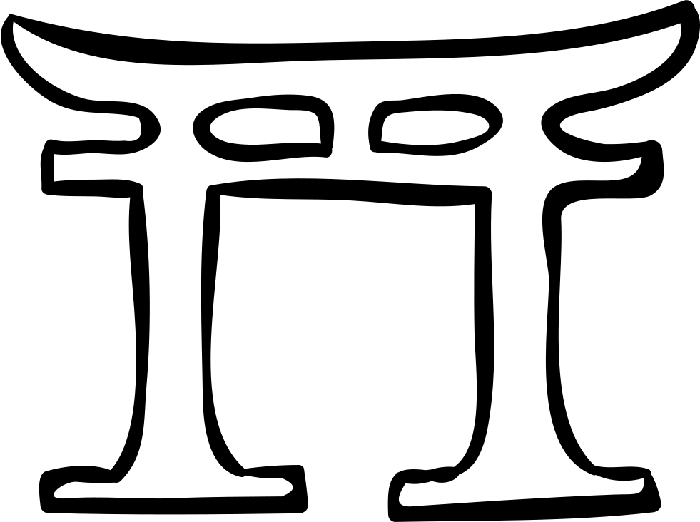 Image Download Japan Construction Hand Drawn - Icon (981x732), Png Download