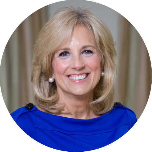 Keynote Speaker - Jill Biden (500x500), Png Download