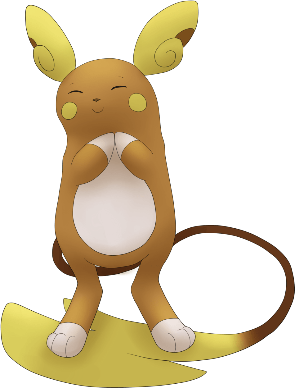Recommended Wallpapers - Alola Form Raichu (1024x1321), Png Download