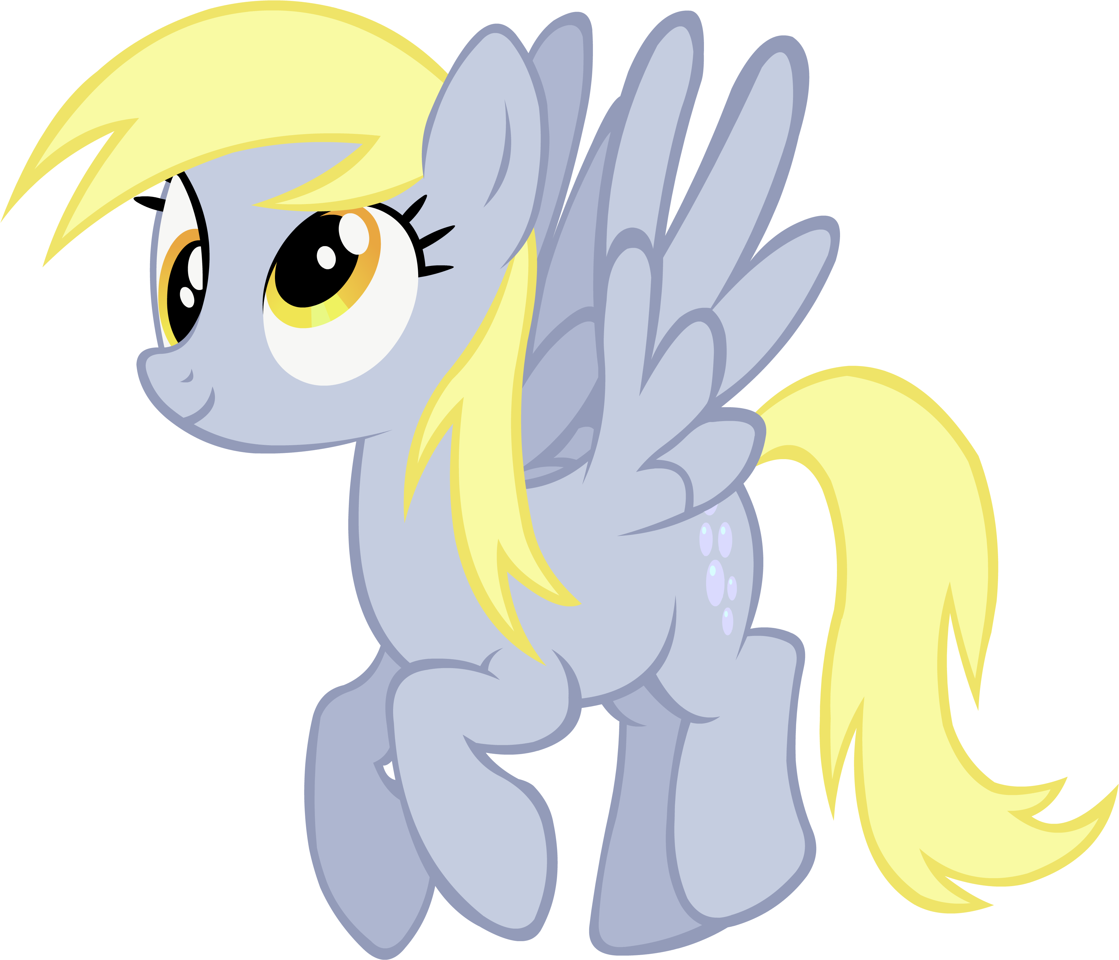 Derpy By Doctor G-d54mzib - Derpy Hooves (3618x3105), Png Download
