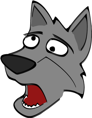 Derpy Wolf - Fur (500x500), Png Download