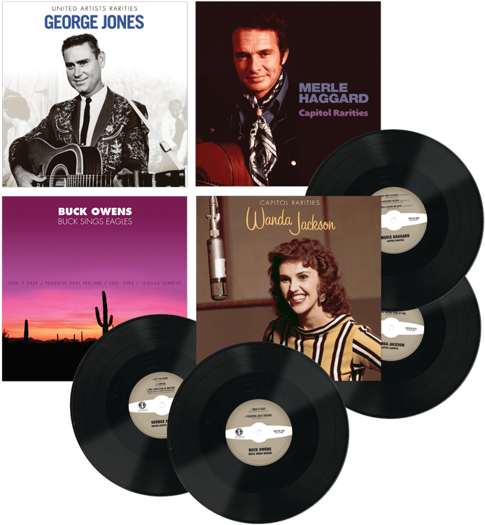 Omnivore's Black Friday Schedule - George Jones United Artists Rarities (10 Inch) (720x777), Png Download