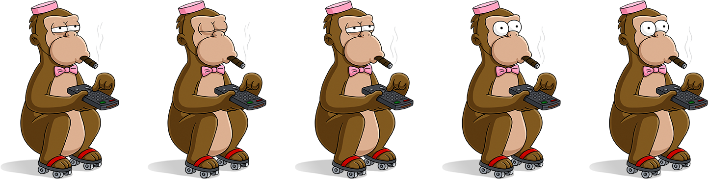 Simpsons Mr Teeny Movie (1500x365), Png Download