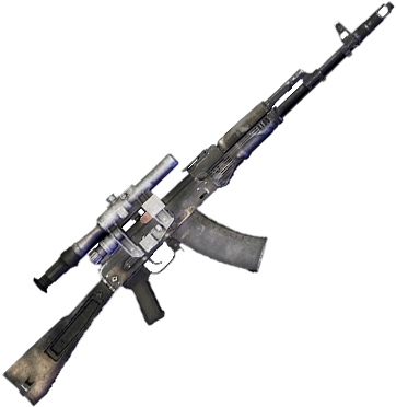 Dayz Weapon Ak101 - Lwrc Di 556 (379x400), Png Download