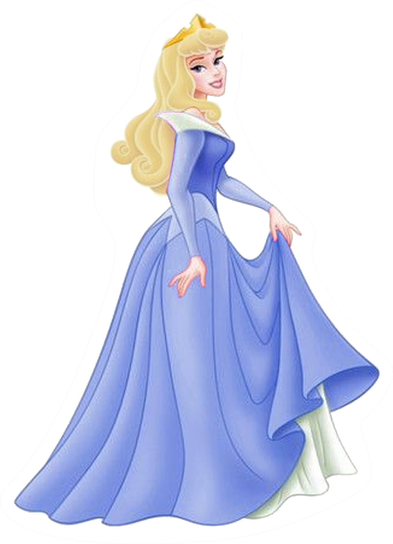 Aurora Gold Dress - Roommates Disney Princess Glow Within Princess Wall (1359x1877), Png Download