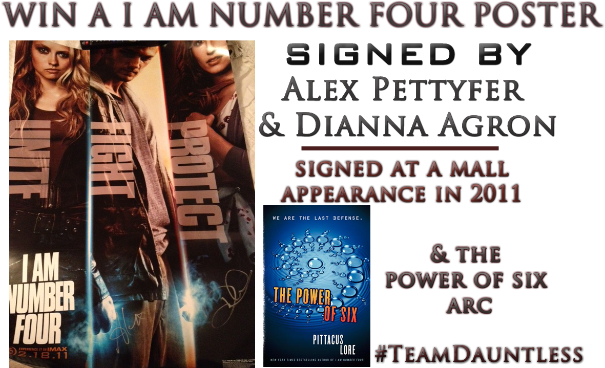 Pettyfer And Dianna Agron - Am Number 4 - Characters Poster Print (24 X 36) (1182x749), Png Download