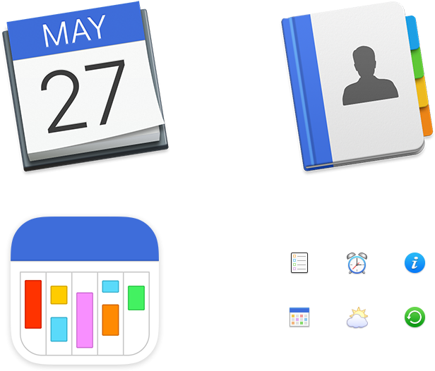 Busymac Application Icons Macos Application & Preference - Busycal App (661x562), Png Download