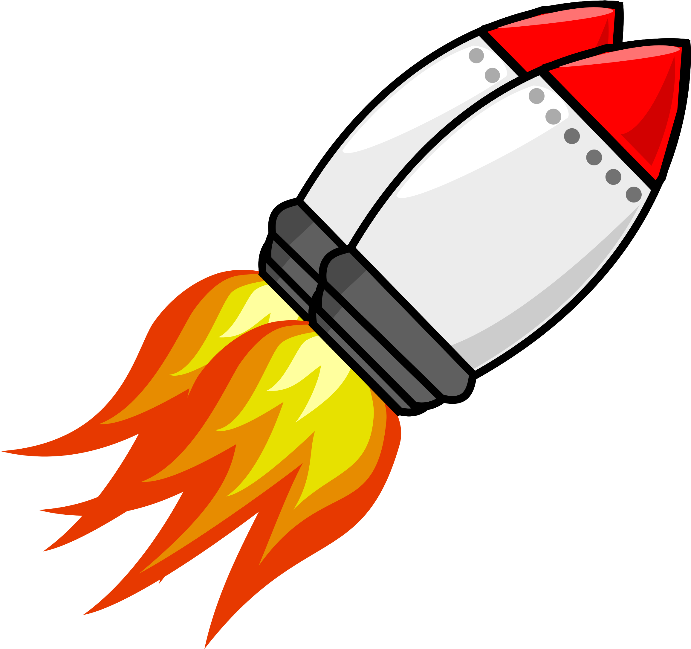 Clipart Jetpack Big Image - Missile Clipart Png (2400x2247), Png Download