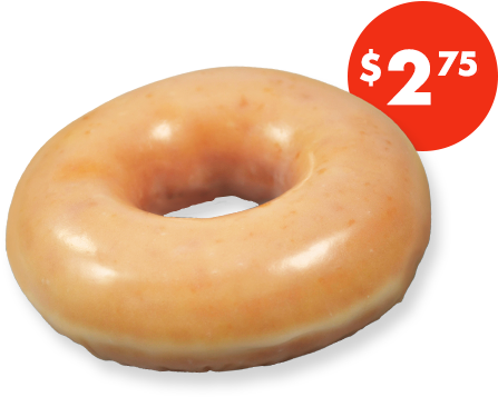 When People Talk About A Krispy Kreme Doughnut, They're - Doughnut (970x509), Png Download