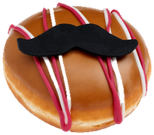 Krispy Kreme - Sugar Cake (615x466), Png Download