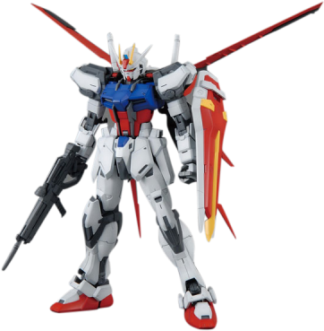 1/100 Mg Aile Strike Gundam Model Kit - Bandai Hobby Hgbf Strike Gundam Full Package Model (600x600), Png Download