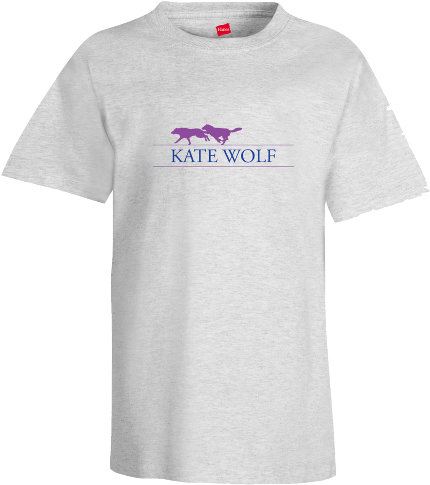 Kate Wolf Running Wolves T-shirt (1000x1000), Png Download
