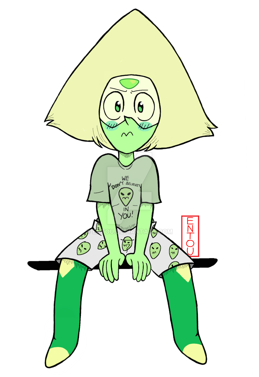 Greg Universe, Universe Art, Steven Universe Peridot, - Steven Universe Cute Peridot (900x1309), Png Download