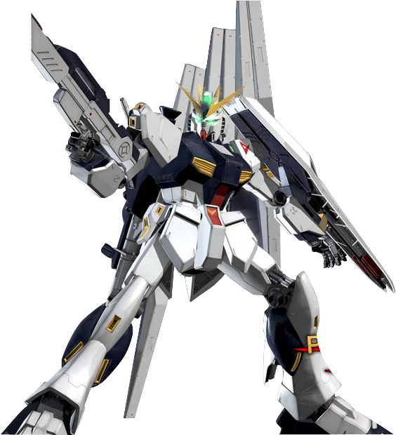 The Original Gundam Rx-78 - Nu Gundam (564x620), Png Download