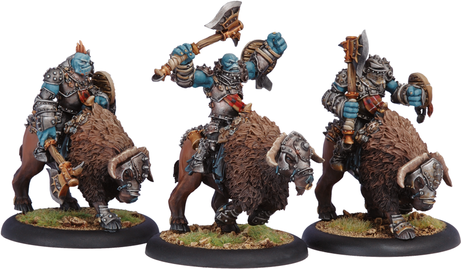 Trollkin Trollbloods Emadrak 50 Point Checklist - Long Riders Unit (1004x627), Png Download