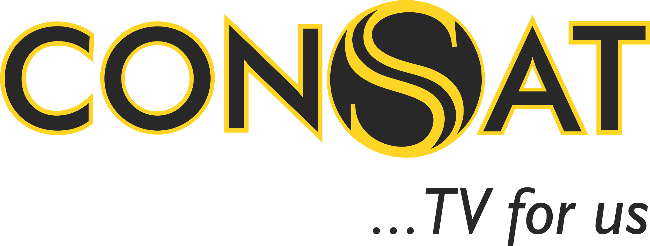 Consat Logo-1 - Proud Of You Dear (2210x836), Png Download