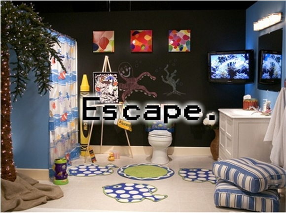 Decorating Bathroom, Best Escape The Bathroom Unblocked - Kids Bathroom Decorating Ideas (768x432), Png Download