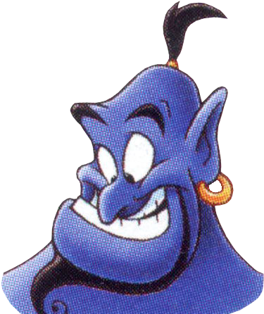 Genie - Genie Kingdom Hearts (450x448), Png Download