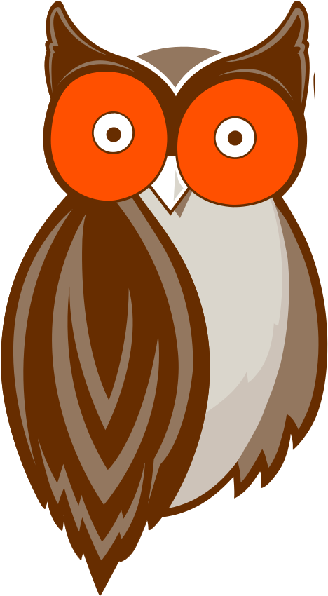 Hooters Owl (586x849), Png Download