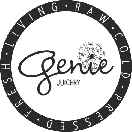 Genie Newsletter - Genie Juicery (440x439), Png Download
