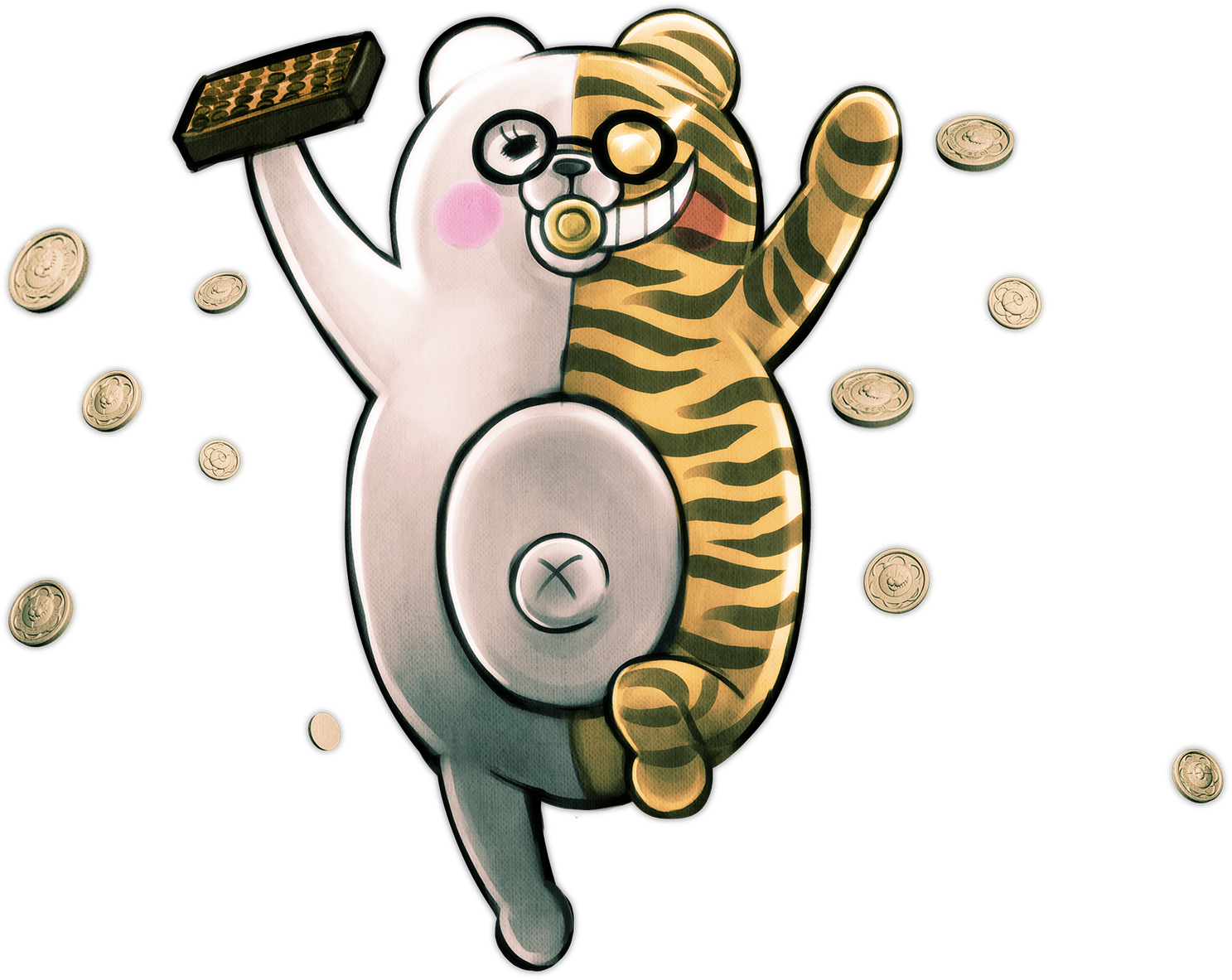 Hidden Monokuma Locations Chapter 4 - Danganronpa Monokubs (1487x1183), Png Download